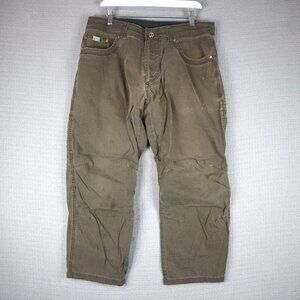 Kuhl Revolvr Distressed Straight Pants Cropped 35W